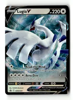 Lugia V - Promo Holo SWSH: Sword & Shield Promo Cards SWSH301 LP Pokemon TCG - Image 1