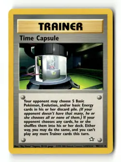 Time Capsule Rare Unlimited Neo Genesis 090/111 MP Pokemon TCG - Image 1