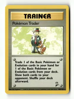 Pokemon Trader Rare Normal Base Set 2 106/130 MP Pokemon TCG - Image 1