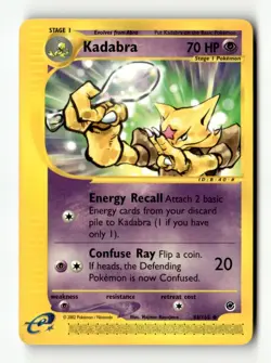 Kadabra Uncommon Normal Expedition 084/165 LP Pokemon TCG - Image 1
