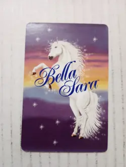 Bella Sara Treasures Clio 9/55 Library Of The Ages Horse Trading Card 2010 - Image 2