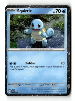 Squirtle - (Cosmos Holo) SV: Scarlet & Violet Promo 048 NM Pokemon TCG - Image 1