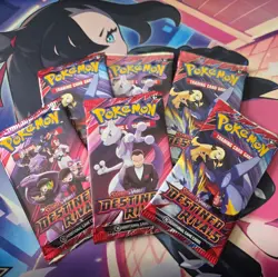 Pokemon Destined Rivals Booster Packs – brand new. UK Seller - Image 1