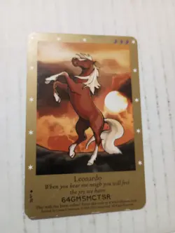 Bella Sara Second Series 2007 Leonardo 28/97 Common Horse Trading Card - Image 1