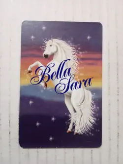 Bella Sara Treasures Pepper 37/55 Heirloom Recipe Book Horse Trading Card 2009 - Image 2