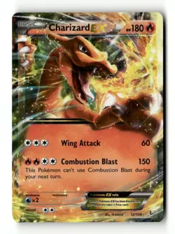 Charizard EX (12) Ultra Rare Holo XY - Flashfire 12/106 NM Pokemon TCG - Image 1