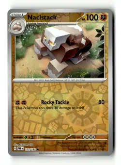 Naclstack Common Reverse Holo SV04: Paradox Rift 103/182 NM Pokemon TCG - Image 1