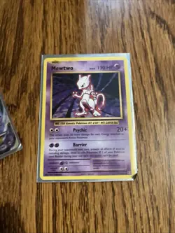 Mewtwo Star Ultra Rare Holo 103/110 Holon Phantoms 80 HP Pokemon TCG English - Image 1