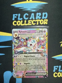 Pokemon Sylveon EX TCG 086/191 SV08 Surging Sparks Double Rare Holo Card - Image 1