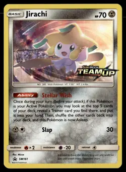 Jirachi - Promo Holo SM Promos SM161 NM Pokemon TCG - Image 1