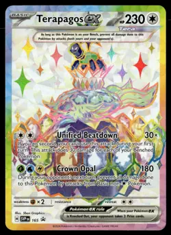 Terapagos ex - Holo SV: Scarlet & Violet Promo Cards 165 NM Pokemon TCG - Image 1