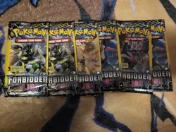 Pokemon Sun & Moon Forbidden Light 3 Card Booster Pack x10 - Image 1