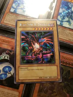 YUGIOH RED-EYES B. DRAGON PCJ-EN001 SECRET RARE - Image 1