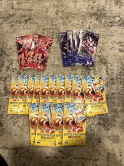 One Piece EB03 OP14 OP15 EB04 Booster Pack Bundle Lot | 20Packs | NEW | English - Image 1