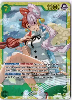 Uta (061) EB03-061 Extra Booster: One Piece Heroines Edition Foil ENGLISH NM - Image 1