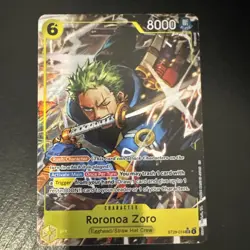 Roronoa Zoro ST29-014 (SR) Alt Art Starter Deck (EGGHEAD) One Piece CCG - Image 1
