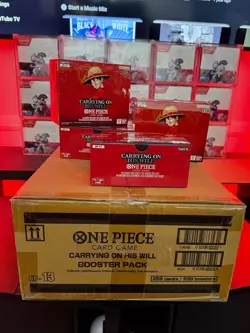 One Piece OP-13 Booster Box Case – Opened & Unsealed Bulk Lot! - Image 1