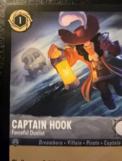 Captain Hook - Forceful Duelist 174/204 Common The First Chapter Disney Lorcana - Image 2