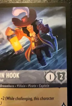 Captain Hook - Forceful Duelist 174/204 Common The First Chapter Disney Lorcana - Image 3