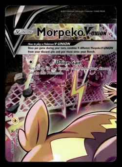 Morpeko V-Union - SWSH: Sword & Shield Promo Cards SWSH287 MP Pokemon TCG - Image 1