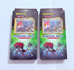 NEW 2 Pokemon TCG: Knock Out Collection Lucario Booster Pack Trading Card Set - Image 1