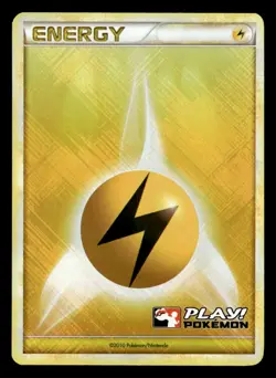 Lightning Energy (2010 Play! Pokemon) Holo League & Champ. Cards LP Pokemon TCG - Image 1