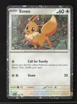 Eevee - 200 (Cosmos Holo) Scarlet & Violet Promo Cards SVP 200 NM Pokemon TCG - Image 1