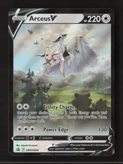 Arceus V - Promo Holo SWSH: Sword & Shield Promo Cards SWSH204 NM Pokemon TCG - Image 1