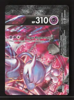 Mewtwo V-UNION - Holo SWSH: Sword & Shield Promo Cards SWSH160 NM Pokemon TCG - Image 1