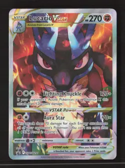 Lucario VSTAR - Holo SWSH: Sword & Shield Promo Cards SWSH291 NM Pokemon TCG - Image 1