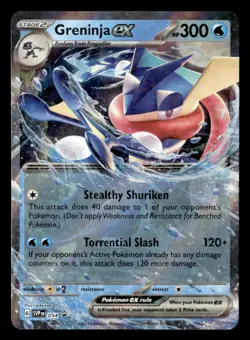 Greninja ex Promo SV: Scarlet & Violet Promo Cards 054 NM Pokemon TCG - Image 1