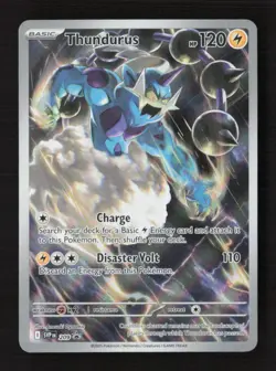 Thundurus - Holo SV: Scarlet & Violet Promo Cards 209 LP Pokemon TCG - Image 1