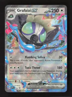 Grafaiai ex - Holo SV: Scarlet & Violet Promo Cards 100 NM Pokemon TCG - Image 1