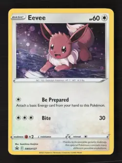 Eevee Promo SWSH: Sword & Shield Promo Cards SWSH127 NM Pokemon TCG - Image 1
