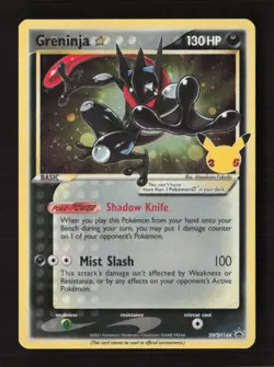 Greninja Star SWSH: Sword & Shield Promo Cards SWSH144 LP Pokemon TCG - Image 1