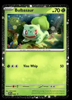 Bulbasaur - (Cosmos Holo) SV: Scarlet & Violet Promo Cards 046 NM Pokemon TCG - Image 1