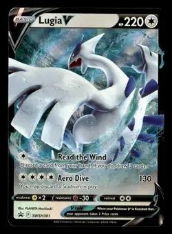 Lugia V Promo SWSH: Sword & Shield Promo Cards SWSH301 LP Pokemon TCG - Image 1