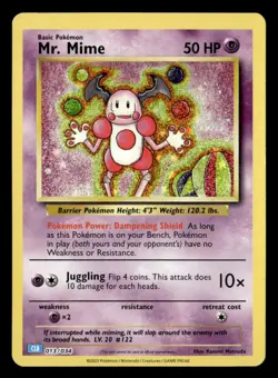 Mr. Mime Classic Collection Trading Card Game Classic 013/034 MP Pokemon TCG - Image 1