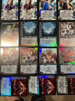 UFS Street Fighter Universal Fighting System CCG Card Lot With Foils - Image 3