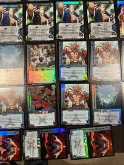 UFS Street Fighter Universal Fighting System CCG Card Lot With Foils - Image 4