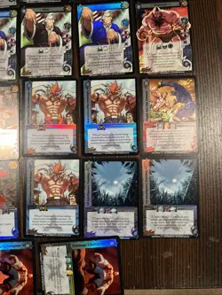 UFS Street Fighter Universal Fighting System CCG Card Lot With Foils - Image 5