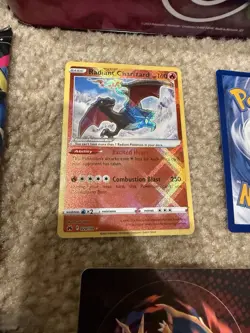 CHARIZARD Lot! 10x total sealed Packs, Tins, Coins, Cards, Sleeves,Figure &more! - Image 5