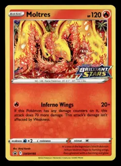 Moltres Promo SWSH: Sword & Shield Promo Cards SWSH185 LP Pokemon TCG - Image 1