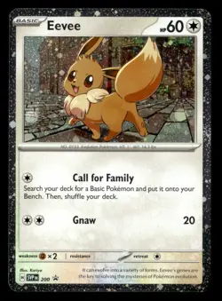 Eevee - 200 (Cosmos Holo) Scarlet & Violet Promo Cards SVP 200 NM Pokemon TCG - Image 1