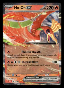 Ho-oh ex Classic Collection Trading Card Game Classic 007/034 NM Pokemon TCG - Image 1