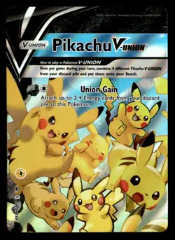 Pikachu V-Union Promo SWSH: Sword & Shield Promo Cards SWSH139 NM Pokemon TCG - Image 1