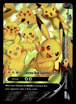 Pikachu V-Union Promo SWSH: Sword & Shield Promo Cards SWSH142 NM Pokemon TCG - Image 1