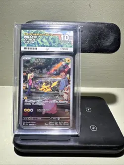 Pikachu 173/165 SV2a 151 Art Rare Japanese Pokemon Card ACE 10 GEM MINT - Image 1