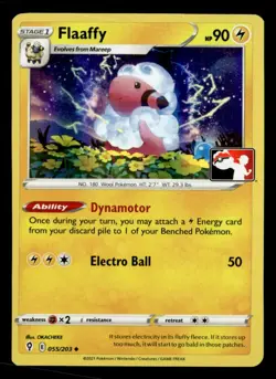 Flaaffy Uncommon Holo Prize Pack Series Cards 055/203 NM Pokemon TCG - Image 1