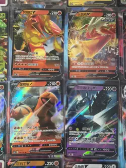 Pokemon 16 Card Lot nm V Max Mega Amazing Ex HOLO Rare Hits Only R8 - Image 2
